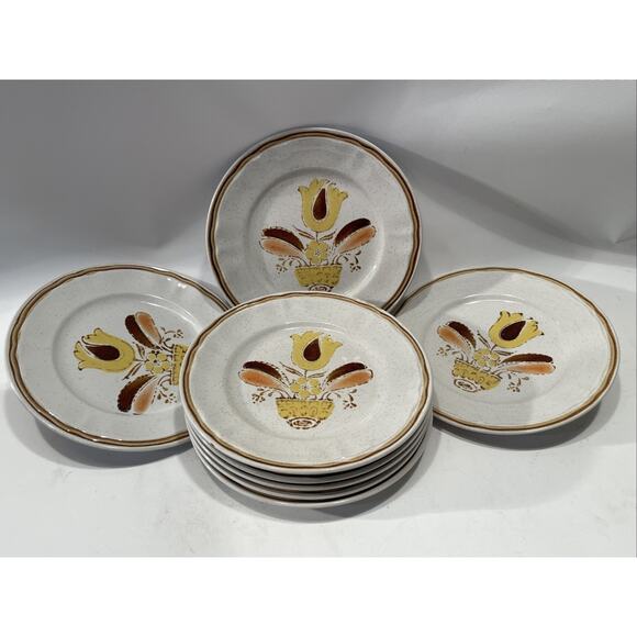 lAmericana Hearthside Stoneware Bountiful - Salad Plate 7.5” - Picture 1 of 6